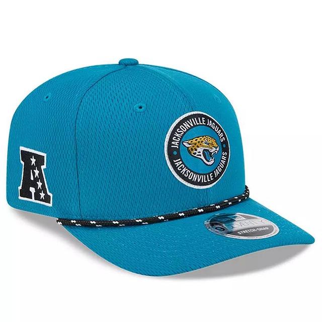 Mens New Era Teal Jacksonville Jaguars 2024 Sideline 9SEVENTY Stretch-Snap Hat Product Image