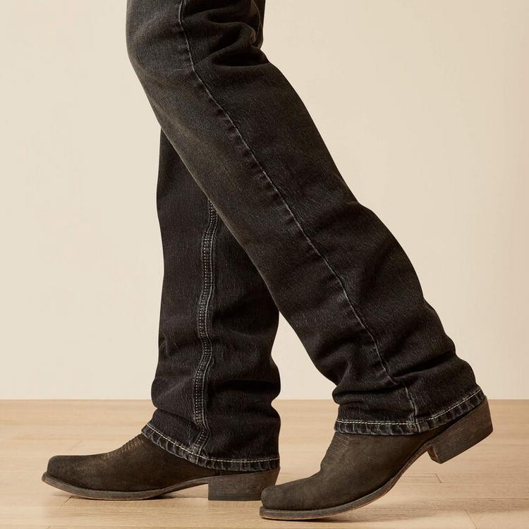 Ariat® Men's M7 Slim Onyx Black Straight Leg Jeans Product Image