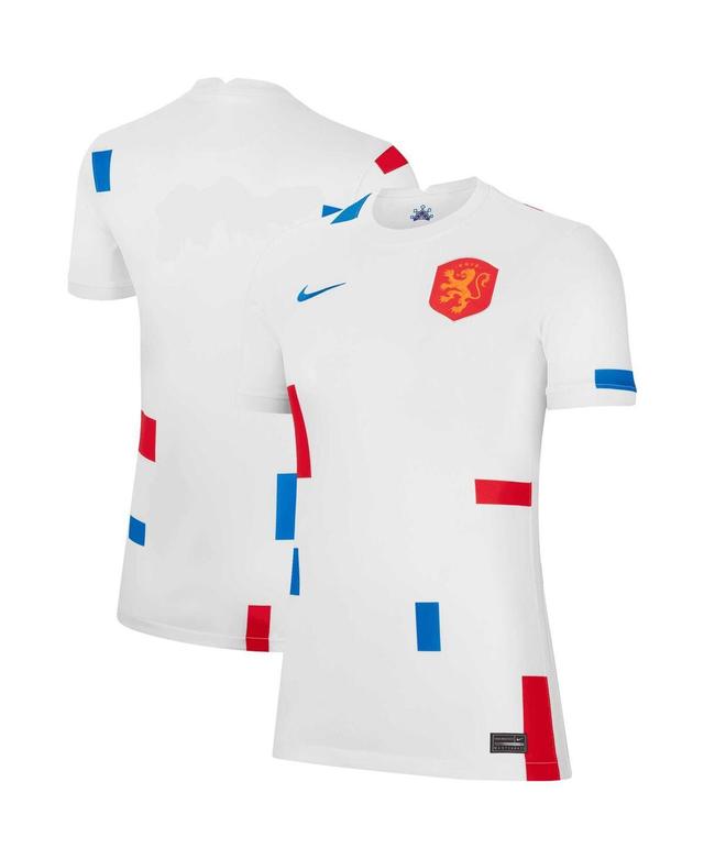 Womens Nike White Netherlands Womens National Team 2022/23 Away Replica Blank Jersey - White Product Image