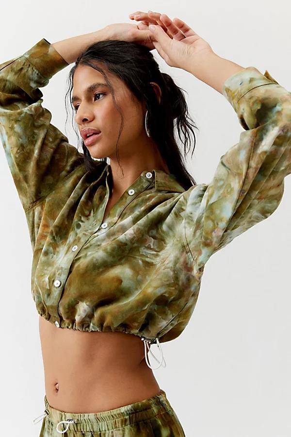 Riverside Tool & Dye Cargo Cropped Top Womens at Urban Outfitters Product Image