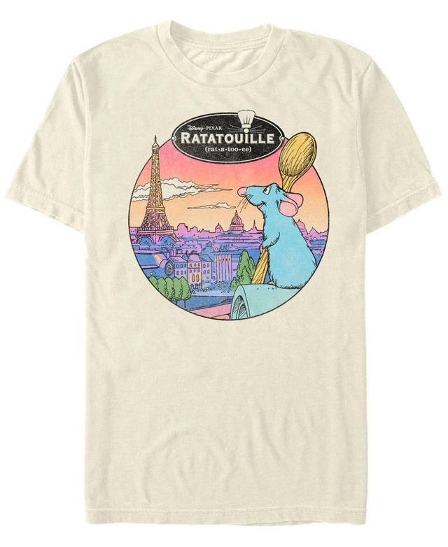 Mens Ratatouille Le Rat Parisian Short Sleeve T-Shirt Product Image