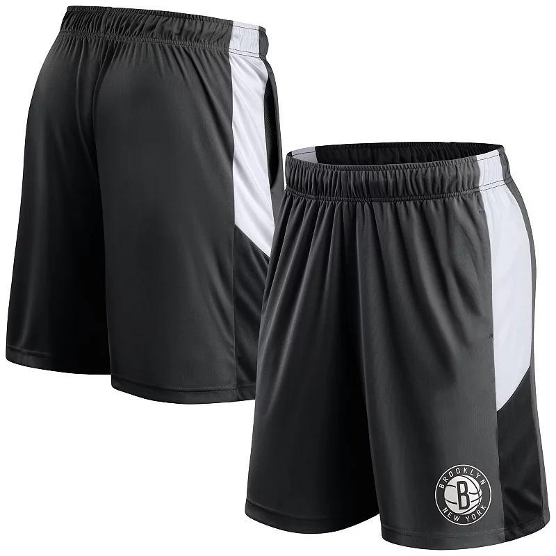 Mens Fanatics Branded Brooklyn Nets Practice Performance Shorts Product Image