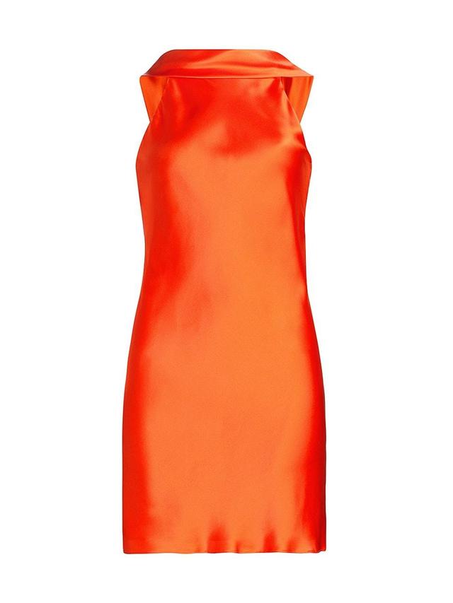 Womens Angelonia Silk Cocktail Dress Product Image