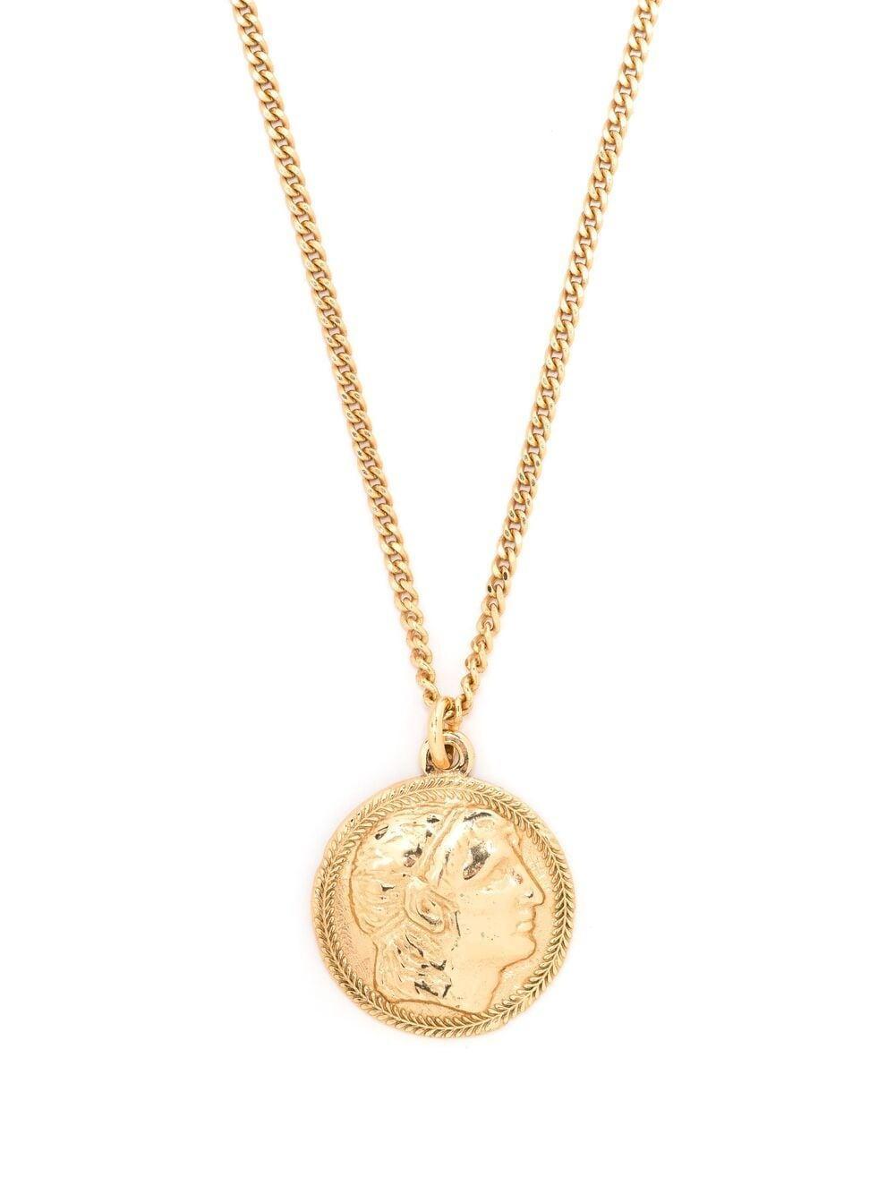 Coin-pendant Necklace In Gold Product Image