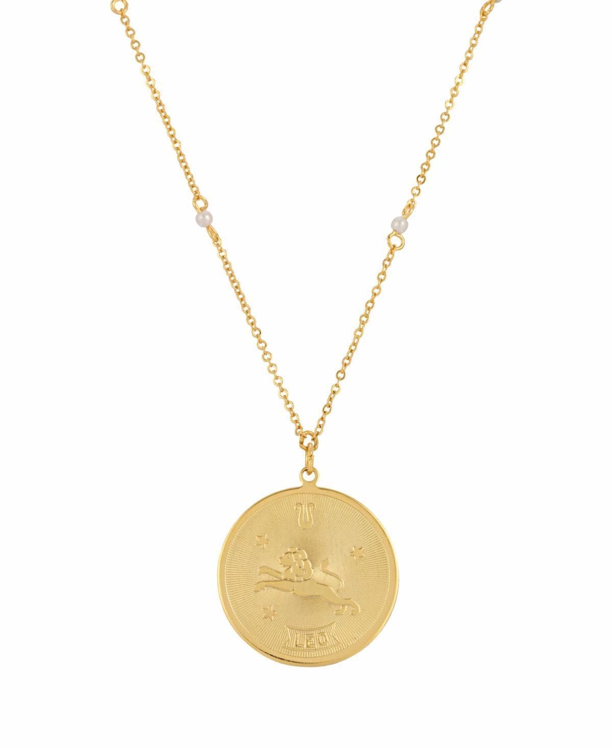 1928 Gold-tone Sagittarius Pendant Necklace, Womens, May Product Image