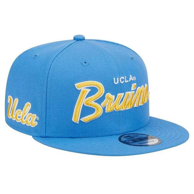 Mens New Era UCLA Bruins Team Script 9FIFTY Snapback Hat Product Image