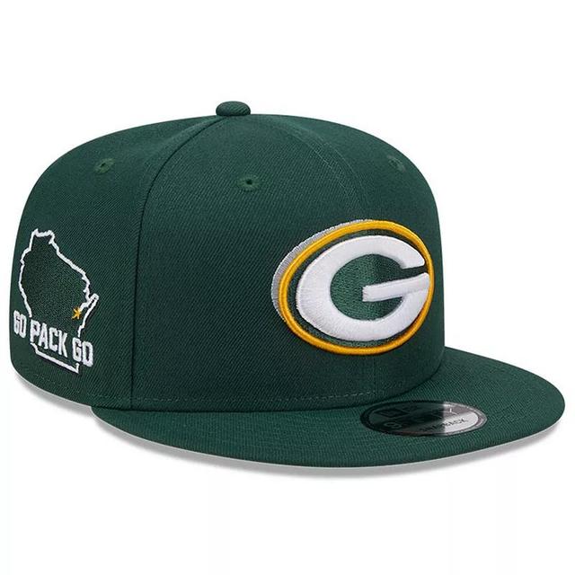 Mens New Era Green Green Bay Packers 2024 NFL Draft 9FIFTY Snapback Hat Product Image