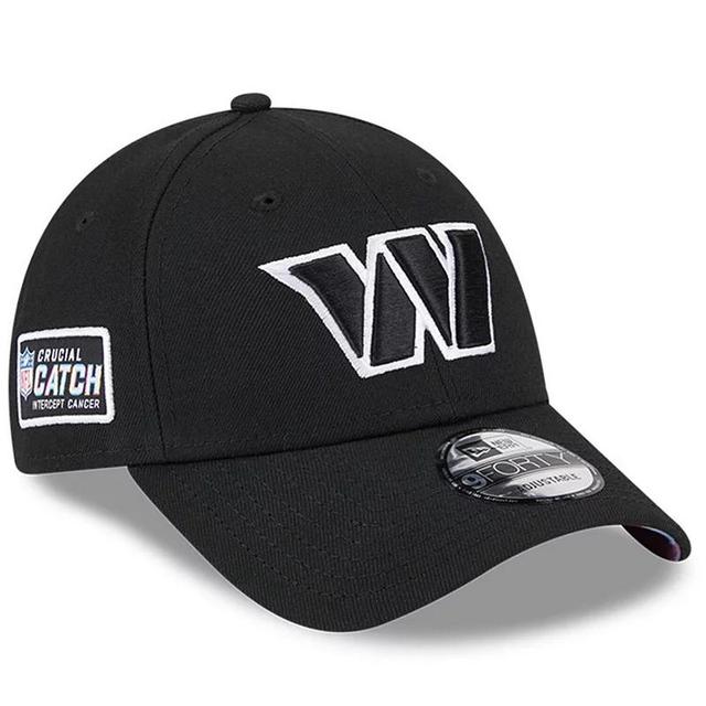 Mens New Era Washington Commanders 2023 NFL Crucial Catch 9FORTY Adjustable Hat Product Image