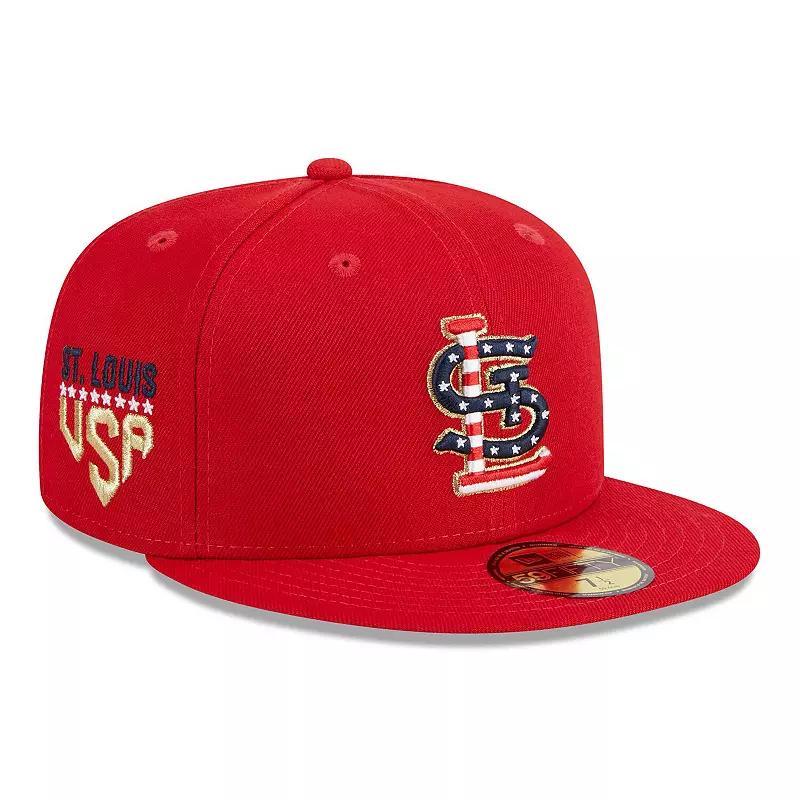 Mens New Era St. Louis Cardinals 2023 Fourth of July 59FIFTY Fitted Hat Product Image