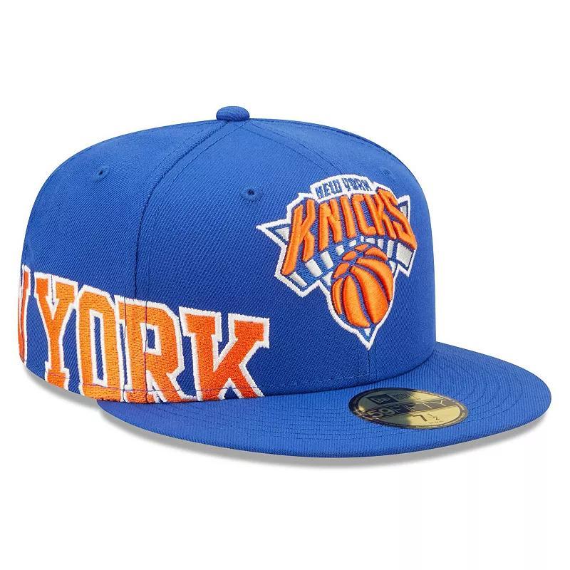 Mens New Era New York Knicks Side Split 59FIFTY Fitted Hat Product Image