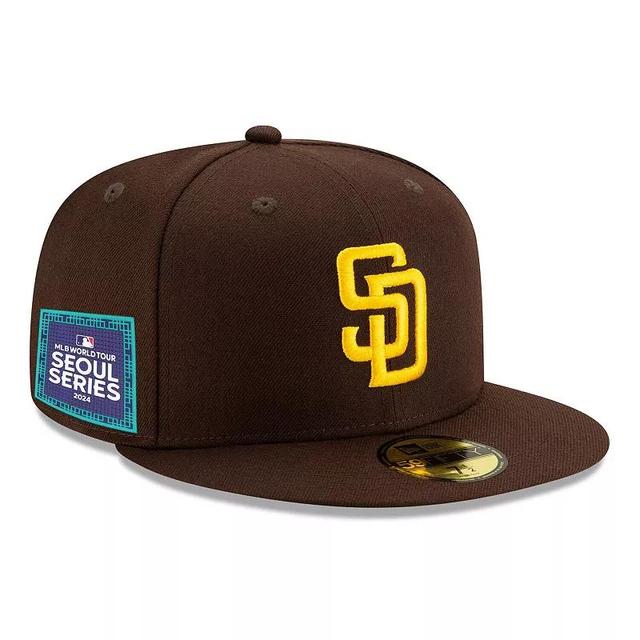 Mens New Era Brown San Diego Padres 2024 Mlb World Tour Seoul Series 59FIFTY Fitted Hat Product Image