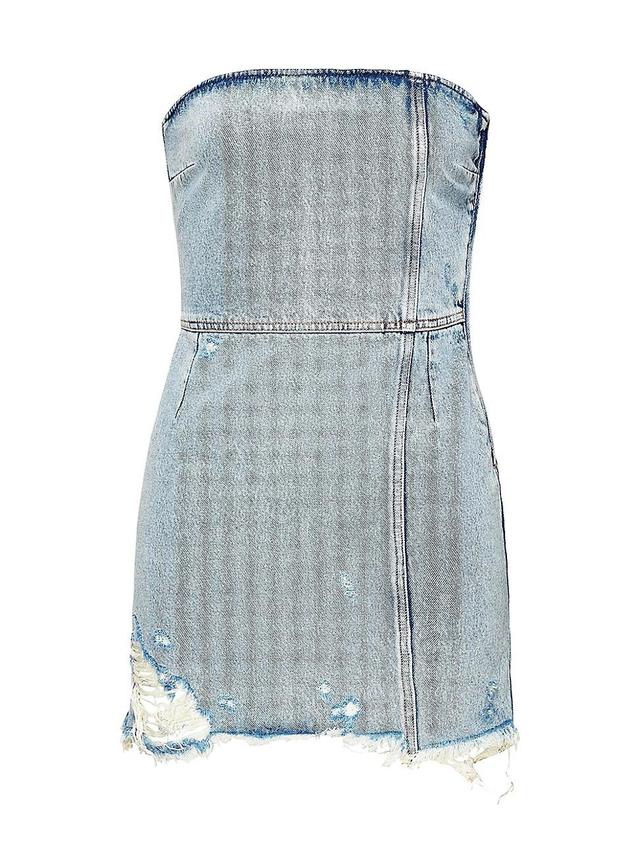 SER.O.YA Leighton Dress in Blue. - size XS (also in M) Product Image