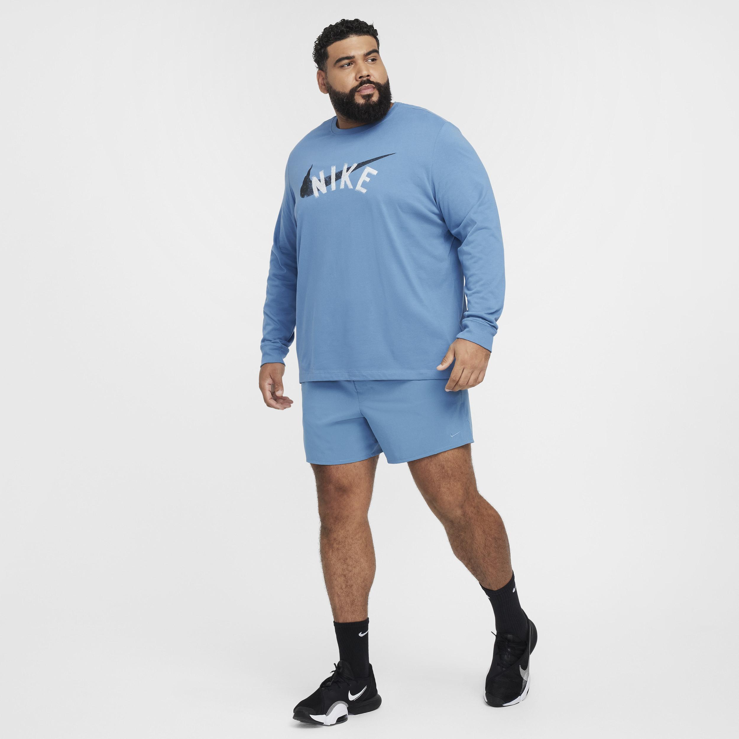 Nike Mens Dri-FIT Long-Sleeve Fitness T-Shirt Product Image