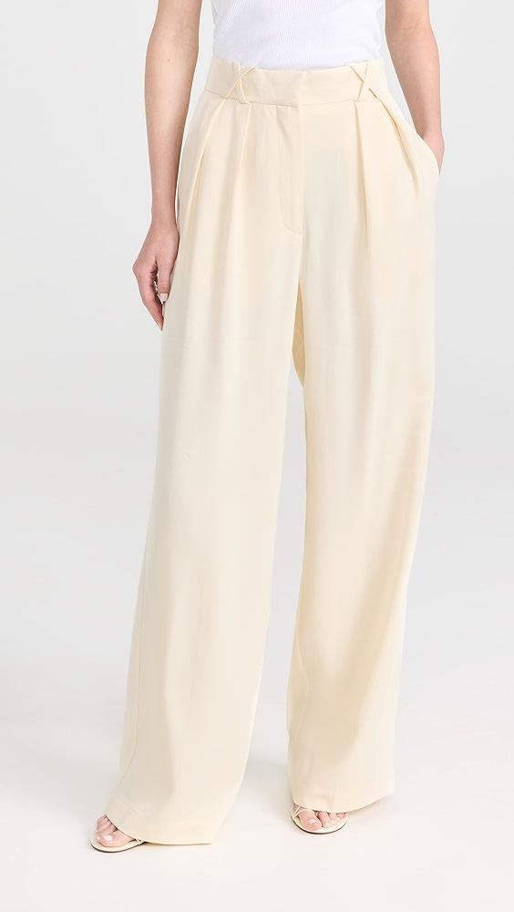 Róhe Wide Leg Tailored Trousers | Shopbop Product Image