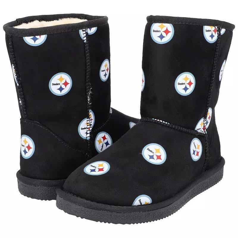 Womens Cuce Pittsburgh Steelers Allover Logo Boots Product Image