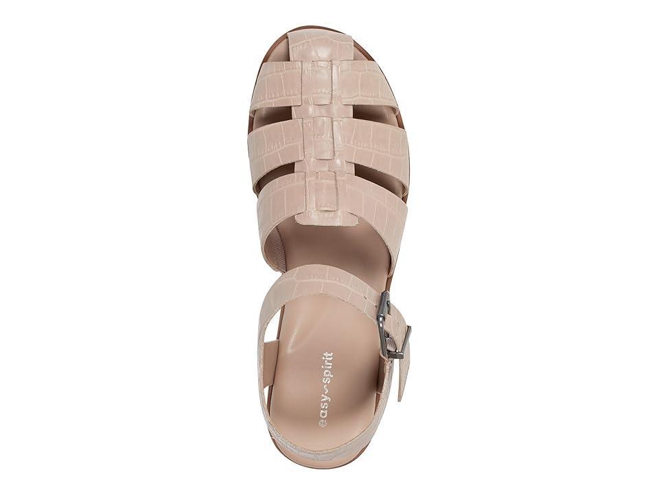 Easy Spirit Gretty Croco Leather) Women's Sandals Product Image