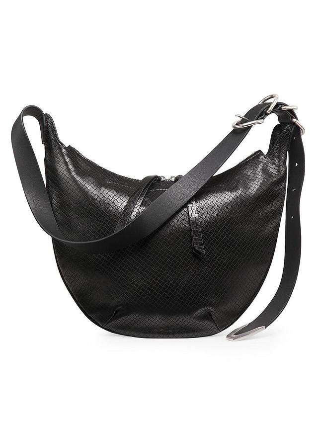 Womens Mini Spire Leather Hobo Bag Product Image