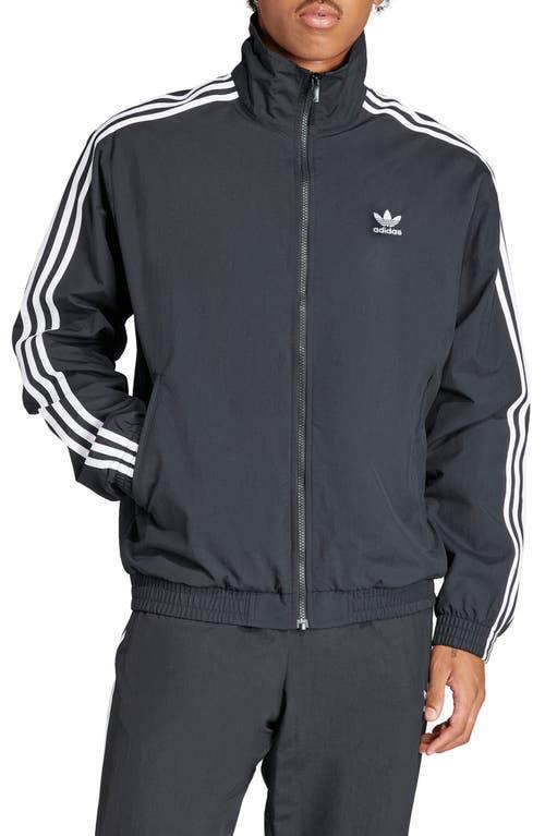 adidas Adicolor Woven Firebird Track Top Black XL Mens Product Image