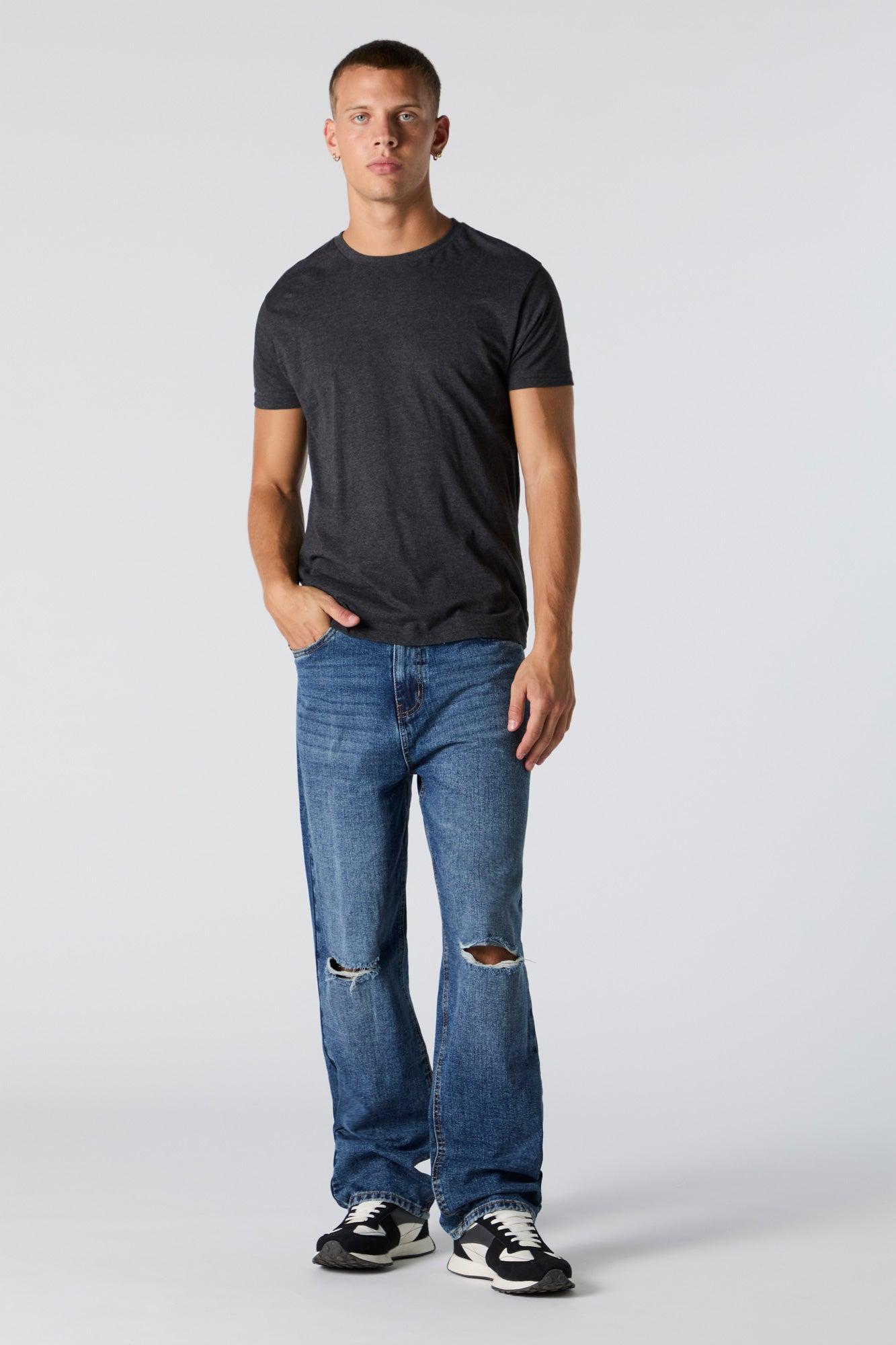 Baggy Distressed Jean Male Product Image