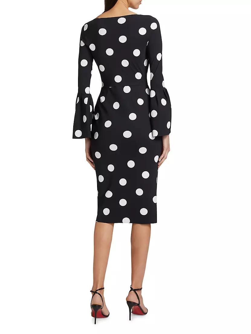 Addax Polka Dot Cocktail Dress Product Image