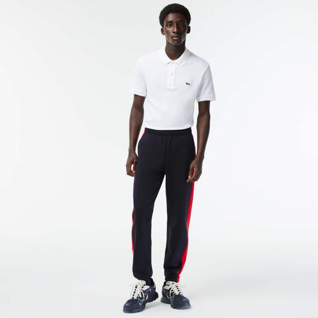 Men’s Sweatpants with Branding and Contrast Stripe Detail Product Image