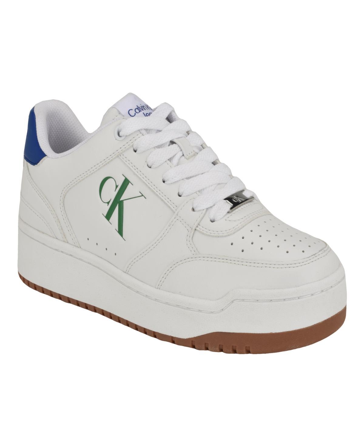 Calvin Klein Mens Acre Lace-Up Casual Sneakers Product Image