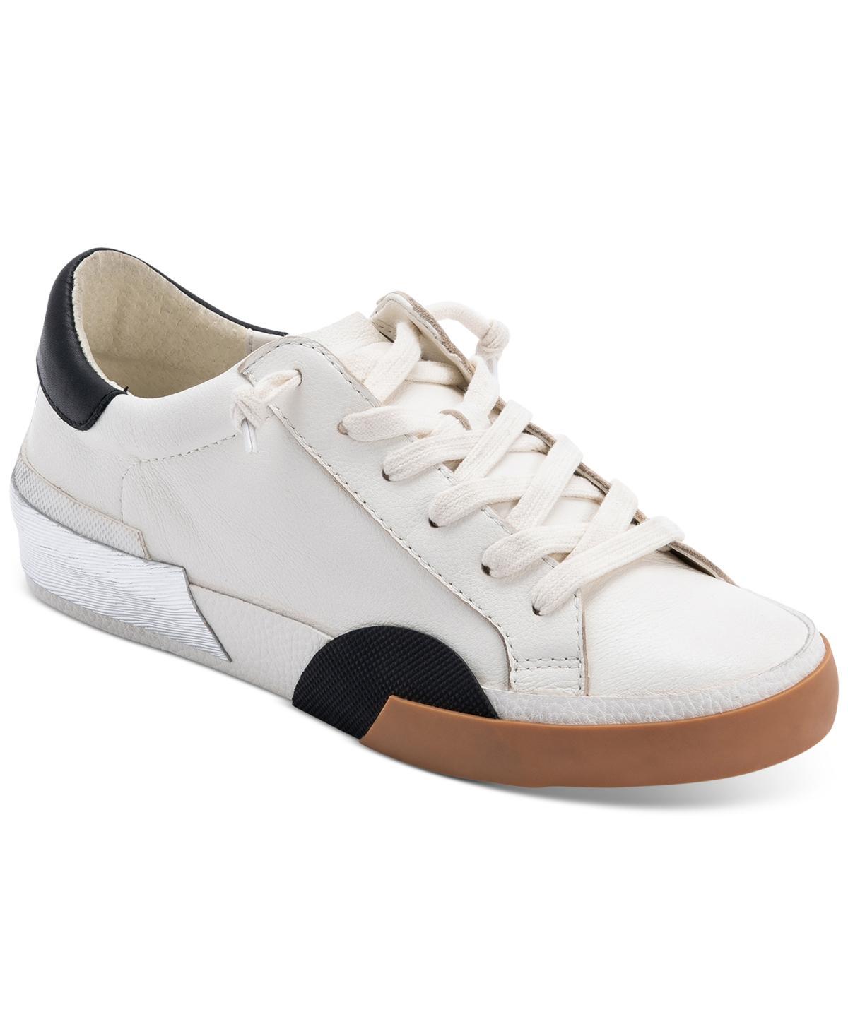 Zina Sneaker In White/tan Leather Product Image