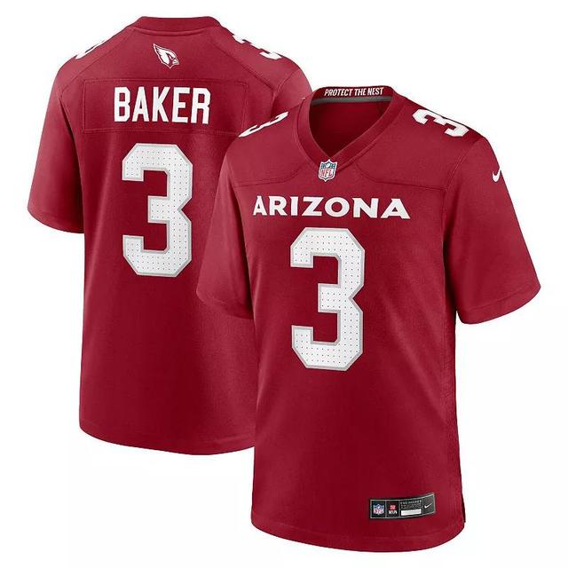 Budda Baker Arizona Cardinals Nike Mens NFL Game Football Jersey Product Image