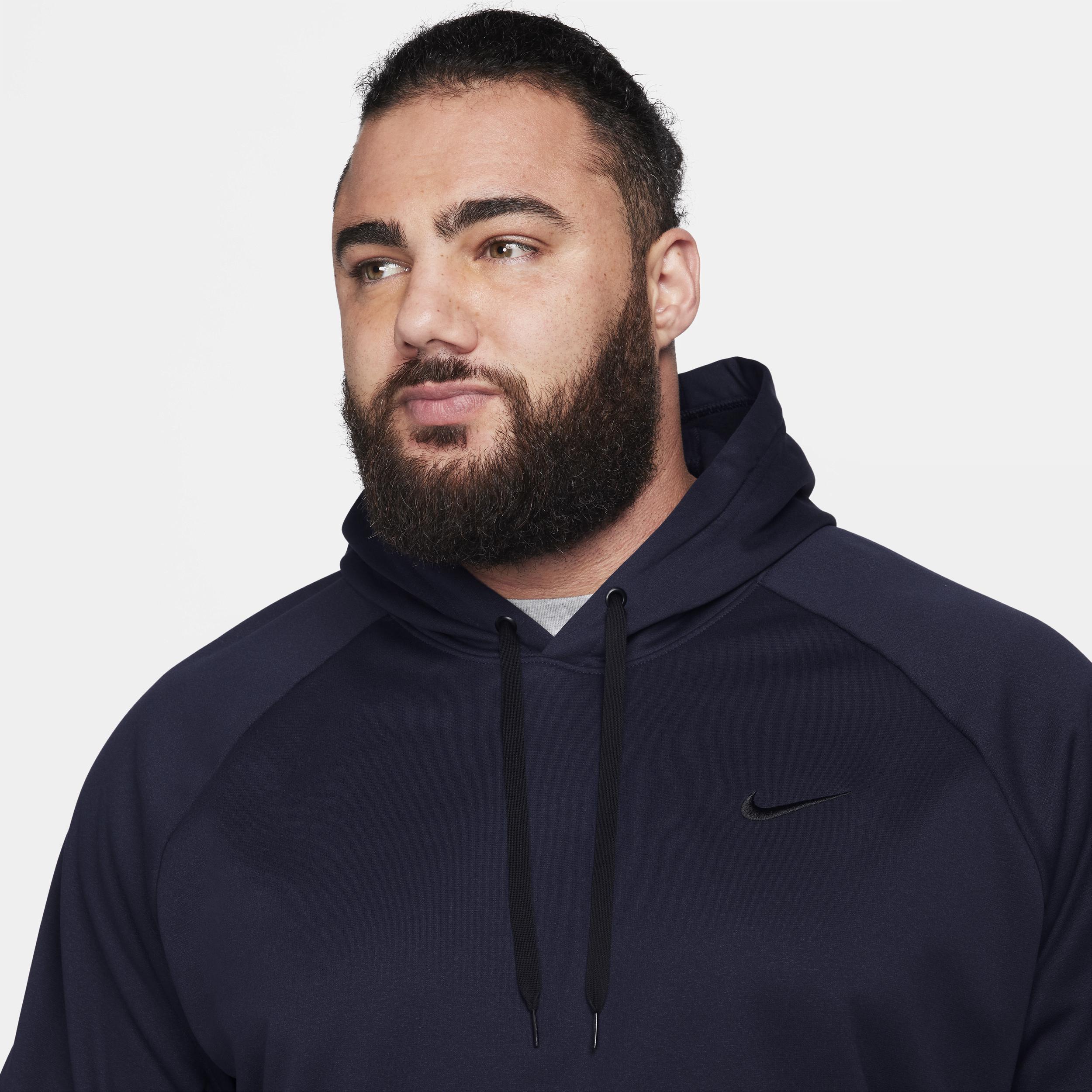 Men's Nike Therma Therma-FIT Hooded Fitness Pullover Product Image