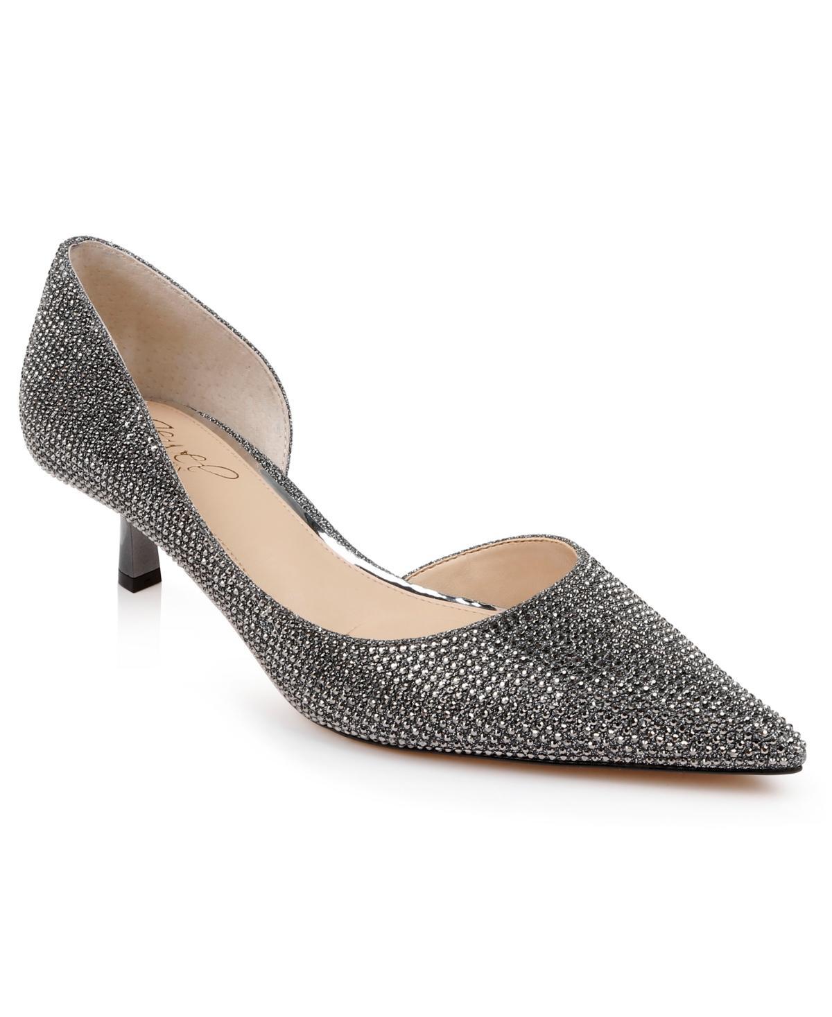 Jewel Badgley Mischka Womens Teegan Pointed Toe Pumps Product Image