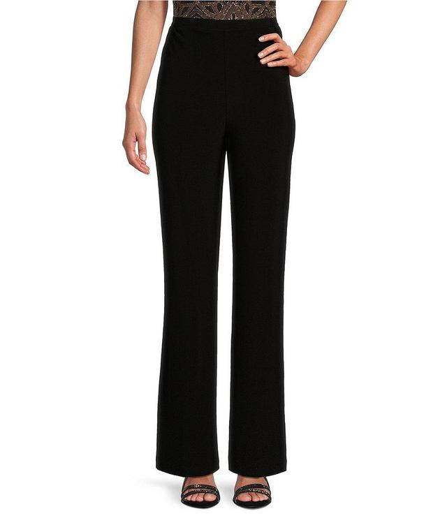 Le Bos Chiffon Straight Leg Flat Front Full Length Pants Product Image