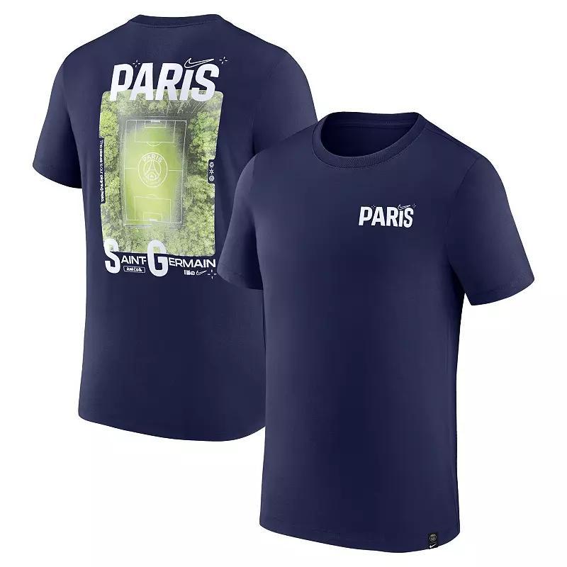 Nike Mens Navy Paris Saint-Germain Photo T-Shirt Product Image