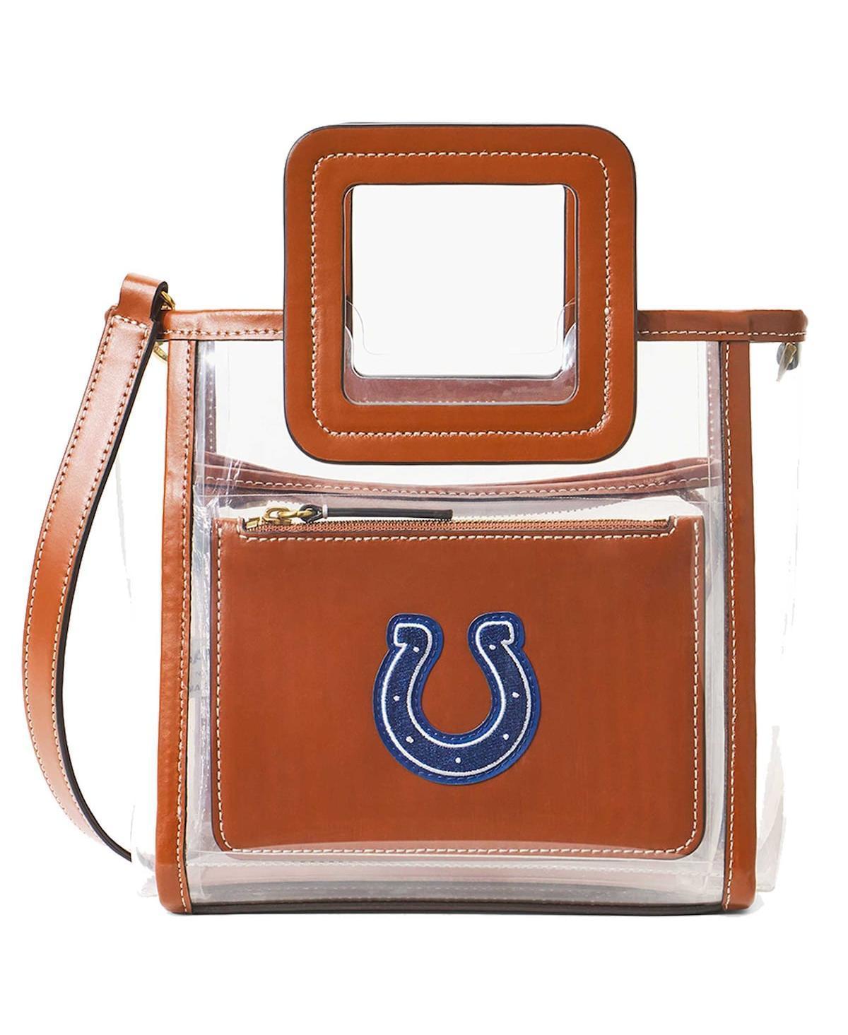 Staud Womens Indianapolis Colts Clear Mini Shirley Bag Product Image