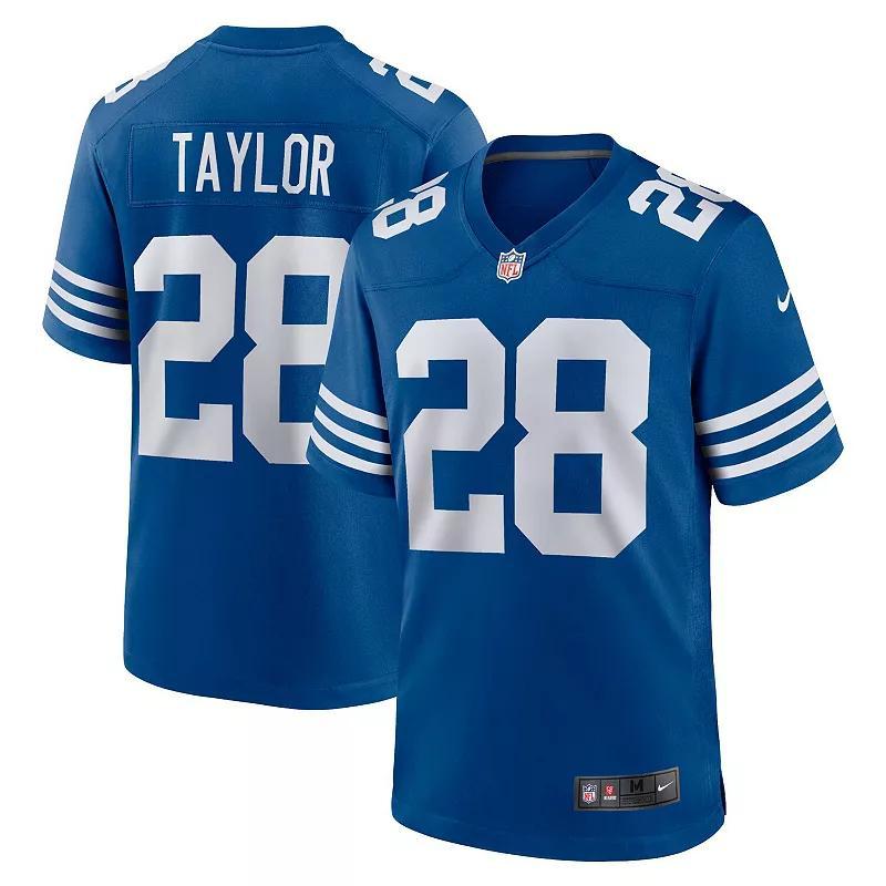 Mens Nike Jonathan Taylor Royal Indianapolis Colts Alternate Game Jersey Product Image