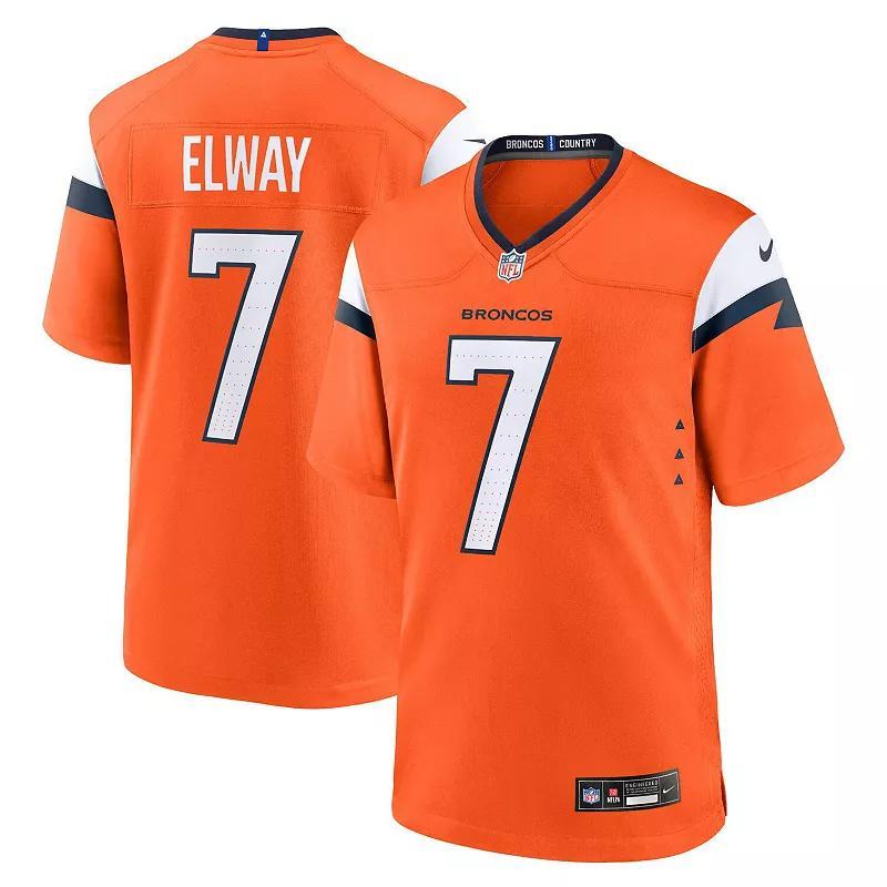 Mens Nike John Elway Denver Broncos Mile High Collection Retired Player Game Jersey Product Image