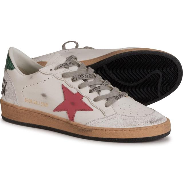 GOLDEN GOOSE Made in Italy Ball Star Sneakers - Leather (For Women) Product Image