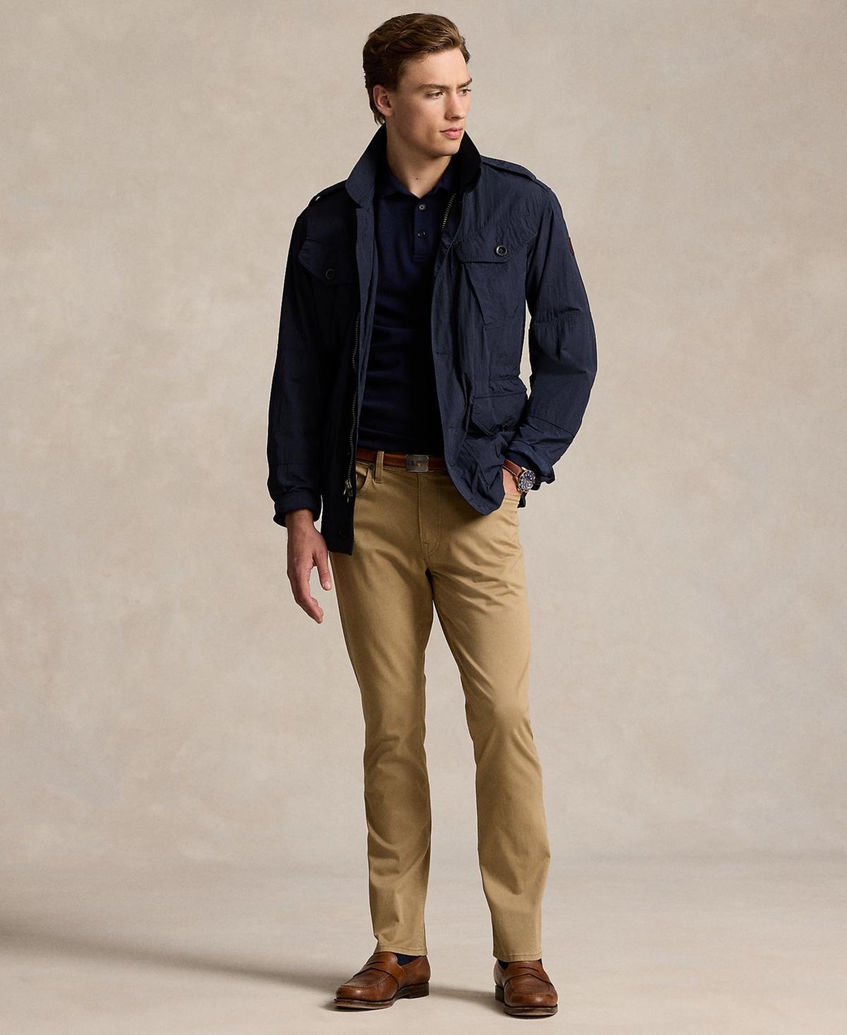 Polo Ralph Lauren Mens Varick Slim Straight Stretch Sateen Pants Product Image