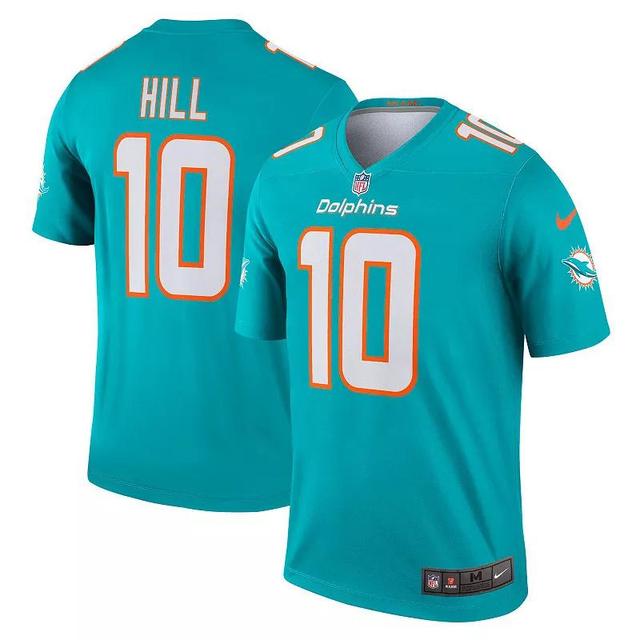 Mens Nike Tyreek Hill Aqua Miami Dolphins Legend Jersey Turquoise A Product Image