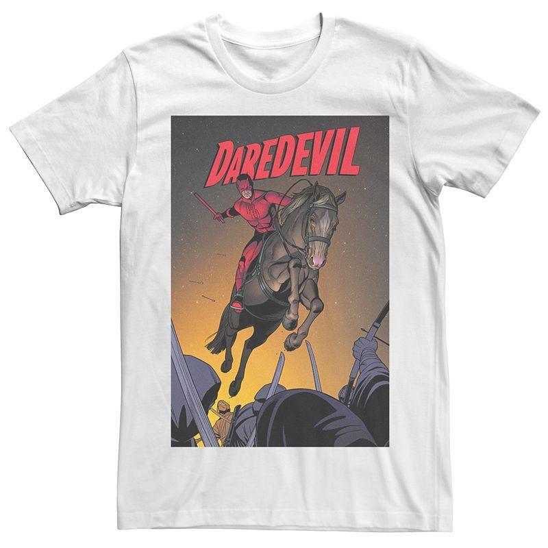 Mens Marvel Comics Retro Daredevil Horse Tee Product Image