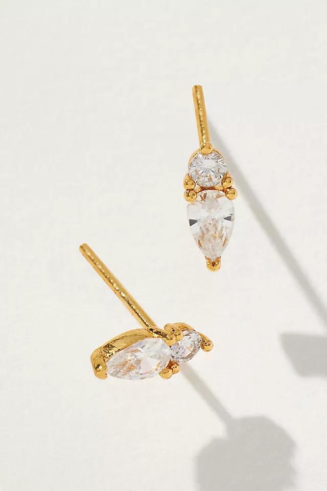 Mini Crystal Post Earrings Product Image