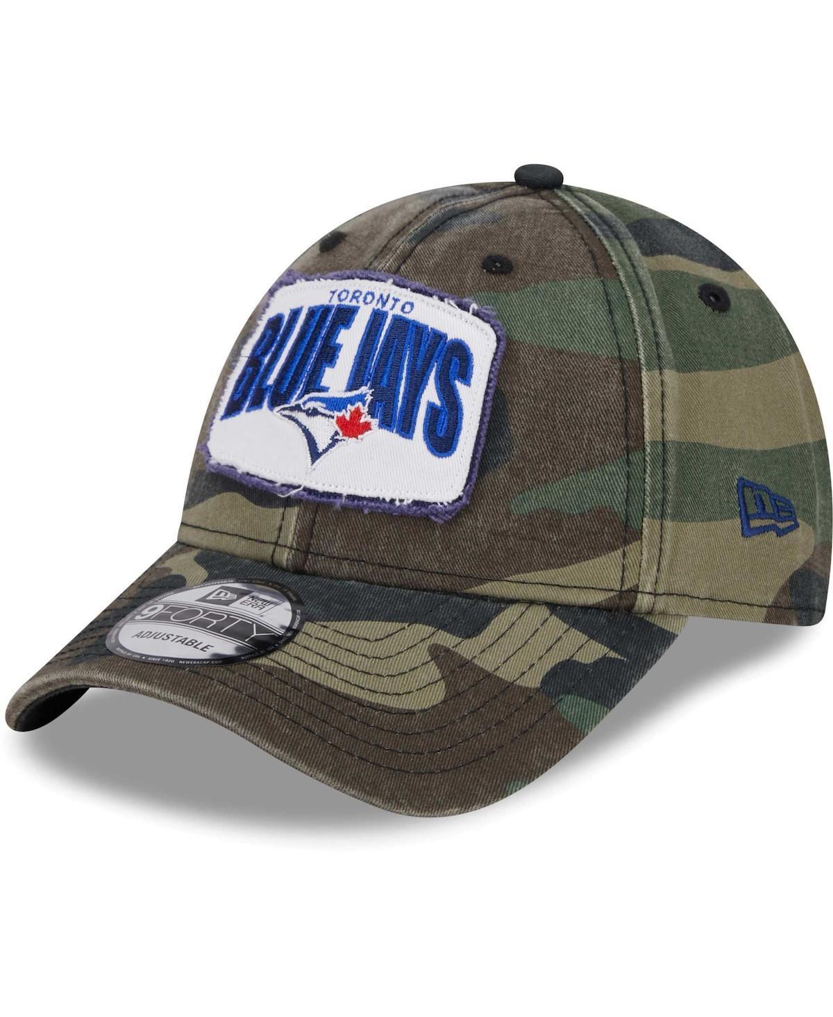 Mens New Era Camo Toronto Blue Jays Gameday 9FORTY Adjustable Hat Product Image