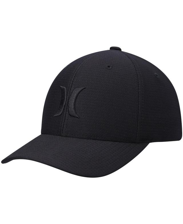 Mens Hurley Black H2O-Dri Pismo Flex Fit Hat Product Image