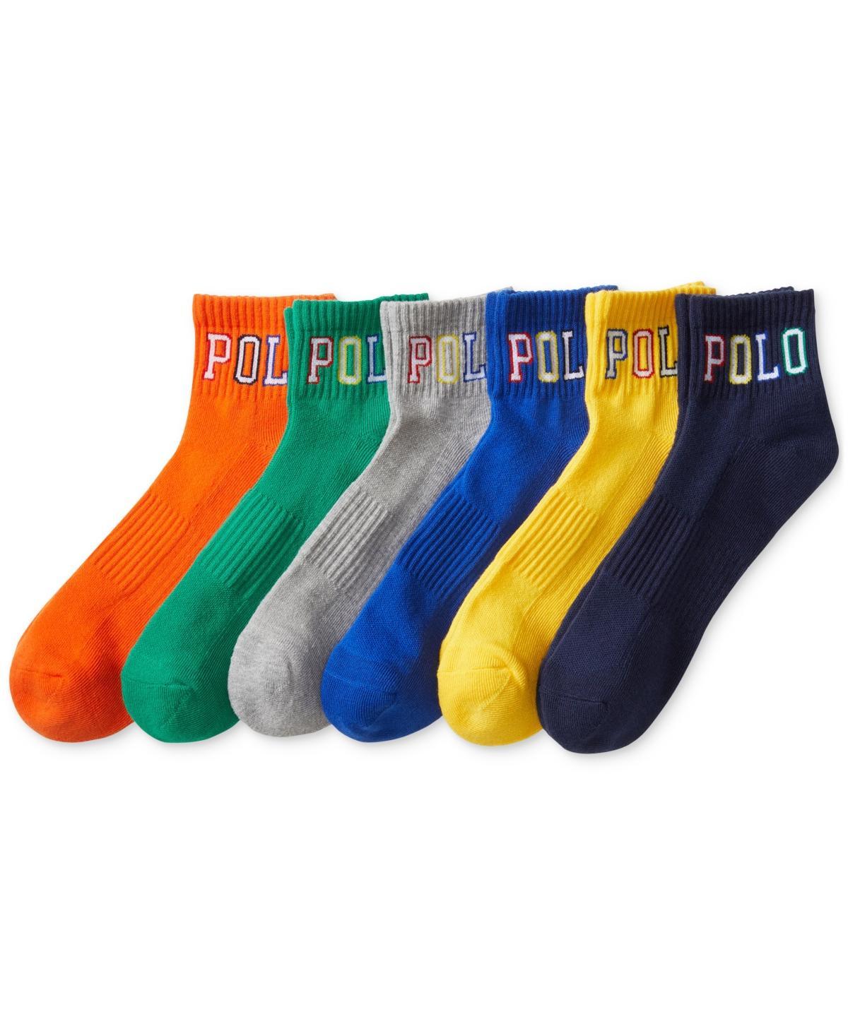 Polo Ralph Lauren Mens 6-Pk. Polo Outlined Crew Socks Product Image