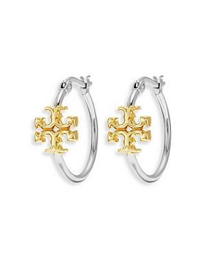 Tory Burch Eleanor Small Hoop Earrings Product Image