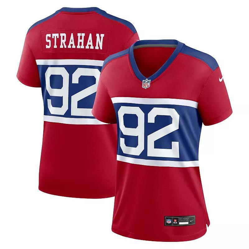 Michael Strahan New York Giants Nike Women's NFL Game Football Jersey Product Image