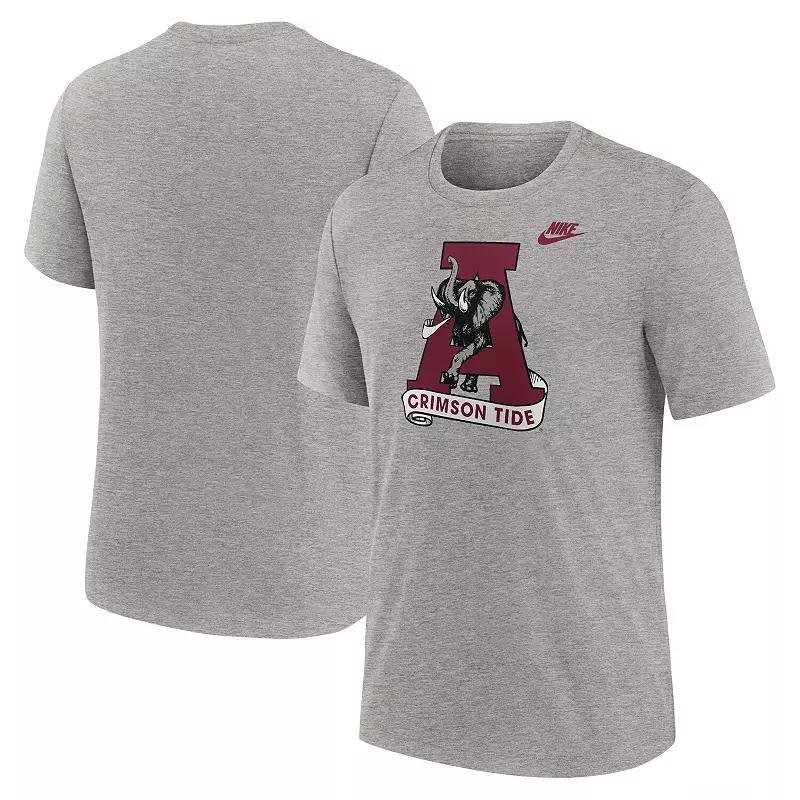 Nike Mens Alabama Crimson Tide Blitz Evergreen Legacy Primary Tri-Blend T-Shirt Product Image