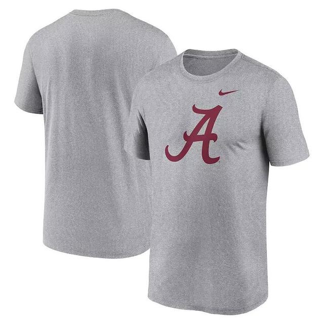 Mens Nike Heather Gray Alabama Crimson Tide Primetime Legend Logo T-Shirt Product Image