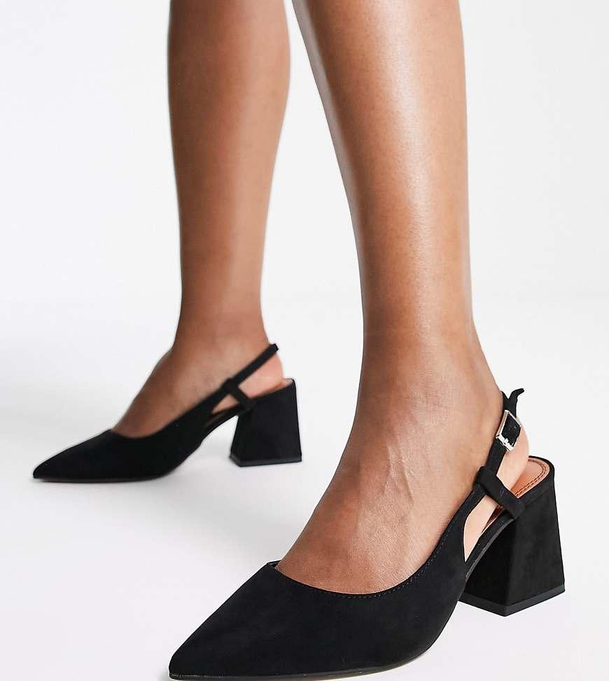 ASOS DESIGN Lucky pointed ballet flats Product Image