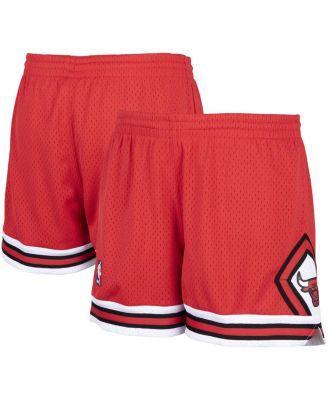 Womens Mitchell & Ness Red Chicago Bulls Jump Shot Shorts Product Image