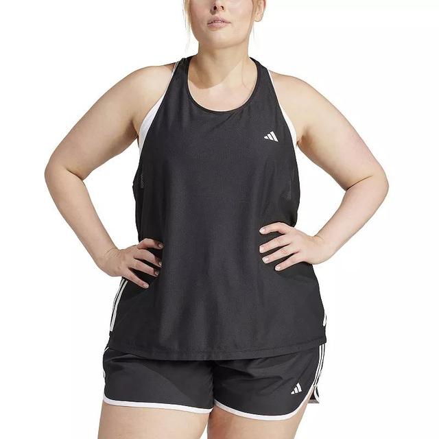 Plus Size adidas Own The Run Running Tank Top, Womens Product Image